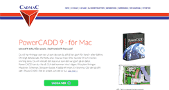 Desktop Screenshot of cadmac.se